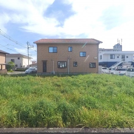 甲府市下飯田、土地の画像です