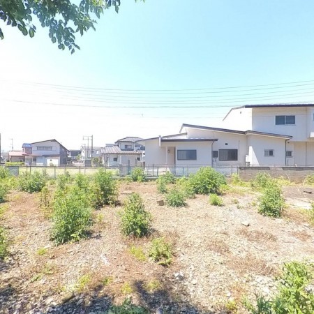 甲府市羽黒町、土地の画像です