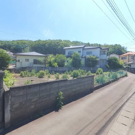 甲府市羽黒町、土地の画像です