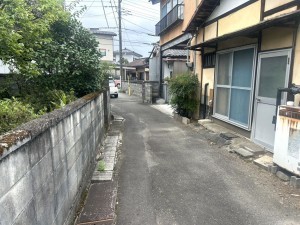 甲府市飯田、土地の画像です