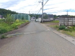 甲斐市団子新居、土地の画像です