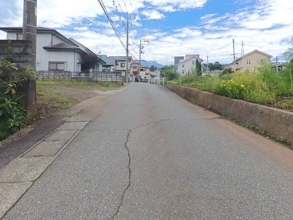 甲斐市団子新居、土地の画像です