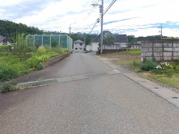 甲斐市団子新居、土地の画像です