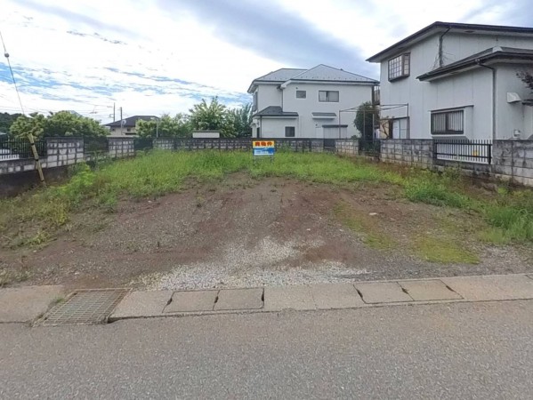 甲斐市団子新居、土地の画像です