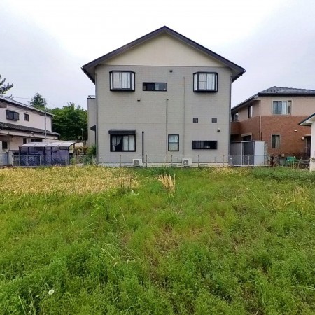 甲府市貢川、土地の画像です