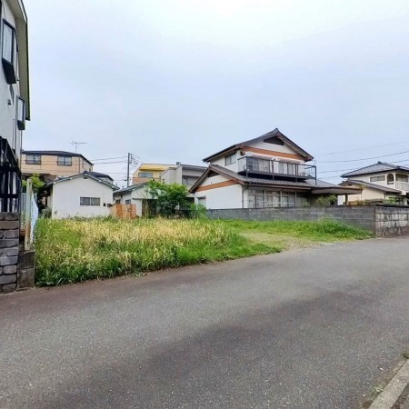 甲府市貢川、土地の画像です