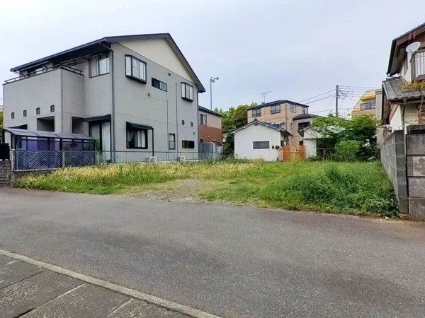 甲府市貢川、土地の画像です