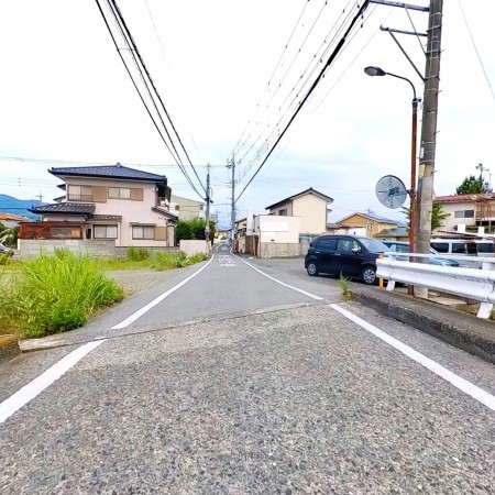 甲府市塩部、土地の画像です