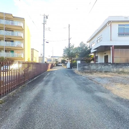 甲府市富士見、土地の画像です