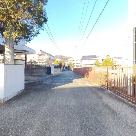甲府市富士見、土地の画像です