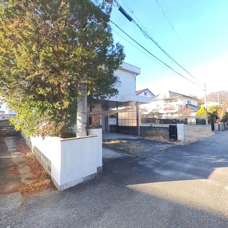 甲府市富士見、土地の画像です