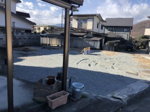 甲府市北新、土地の画像です