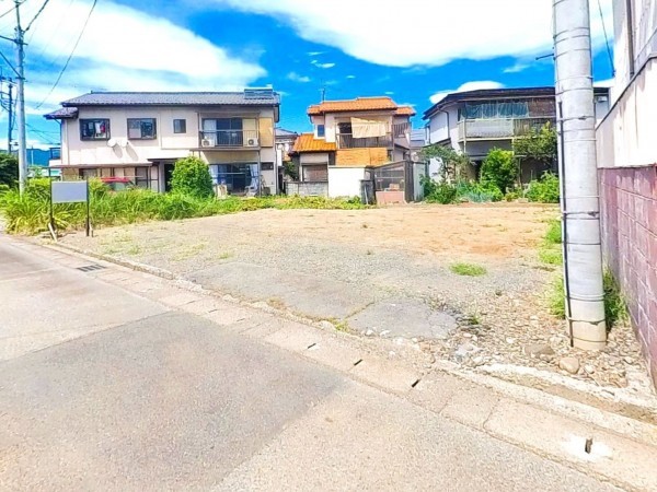 甲府市飯田、土地の画像です