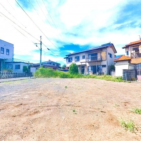 甲府市飯田、土地の画像です