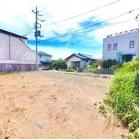 甲府市飯田、土地の画像です