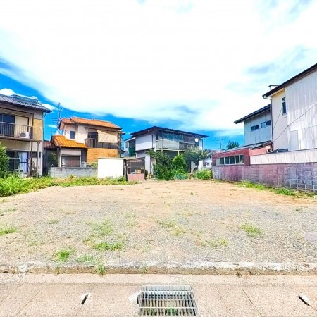 甲府市飯田、土地の画像です