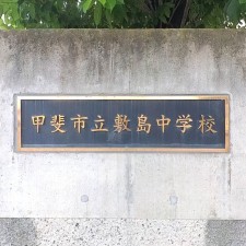 甲斐市島上条、土地の画像です