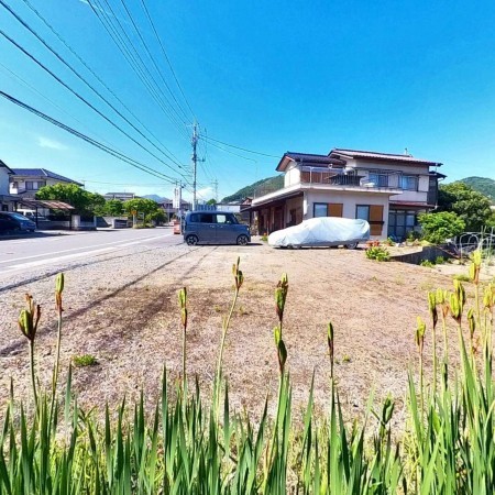 甲斐市島上条、土地の画像です