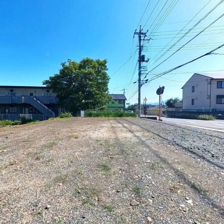 甲斐市島上条、土地の画像です