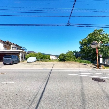 甲斐市島上条、土地の画像です