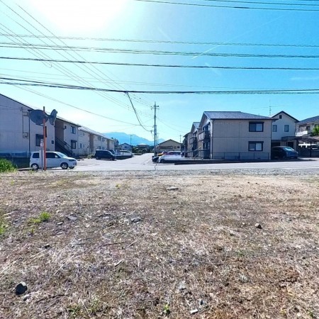 甲斐市島上条、土地の画像です