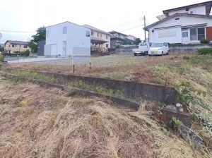 甲斐市龍地、土地の画像です