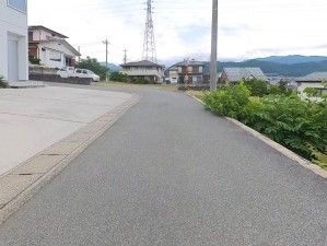 甲斐市龍地、土地の画像です