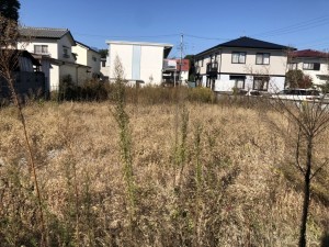 甲府市貢川、土地の画像です
