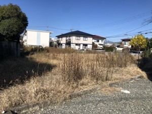 甲府市貢川、土地の画像です