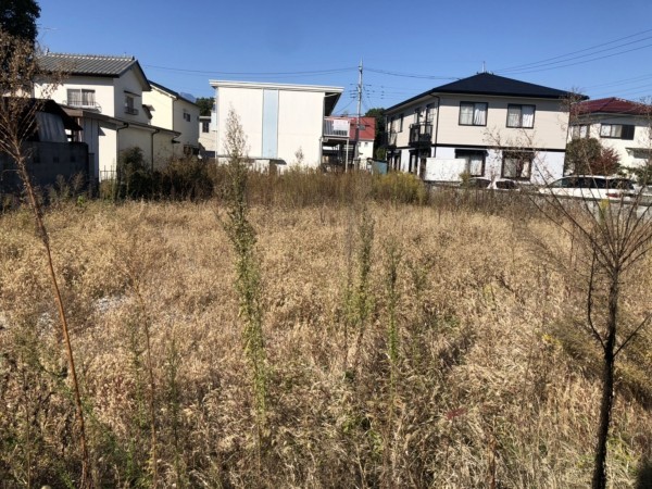 甲府市貢川、土地の画像です