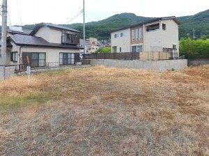 甲府市羽黒町、土地の画像です