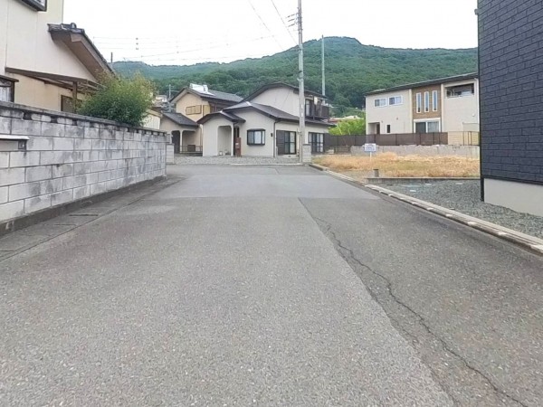 甲府市羽黒町、土地の外観画像です