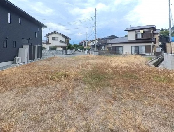 甲府市羽黒町、土地の外観画像です