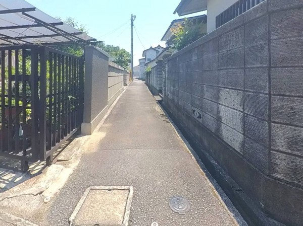 甲府市伊勢、土地の画像です