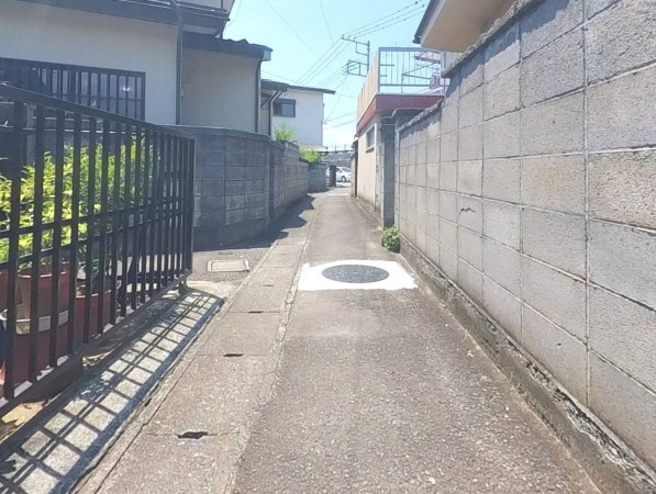 甲府市伊勢、土地の画像です