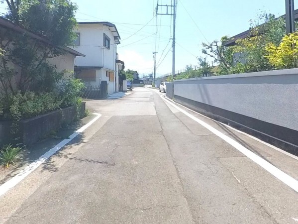 甲府市伊勢、土地の画像です