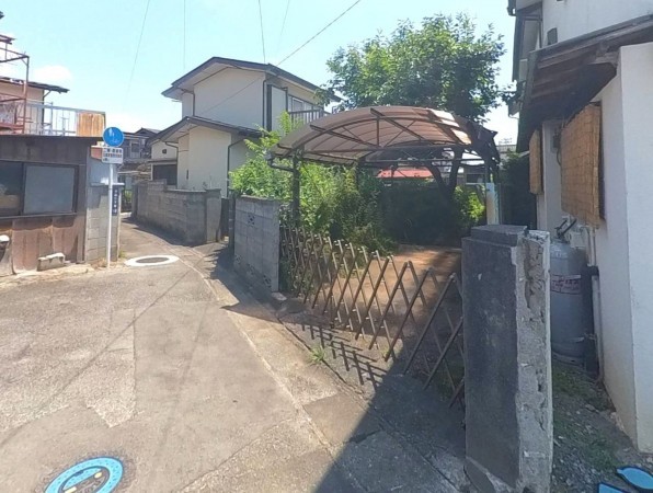 甲府市伊勢、土地の画像です