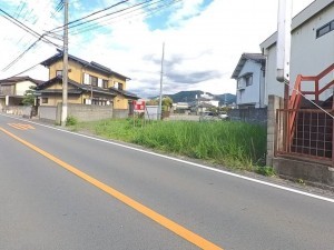 西八代郡市川三郷町市川大門、土地の画像です