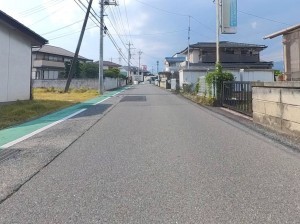 甲斐市万才、土地の画像です