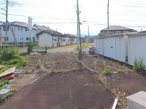 甲斐市万才、土地の画像です