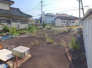 甲斐市万才、土地の画像です