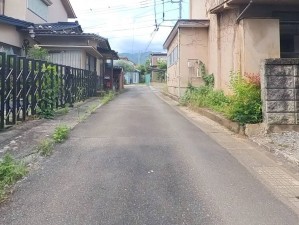 甲府市屋形、土地の画像です