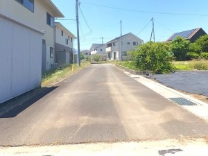 甲府市千塚、土地の外観画像です