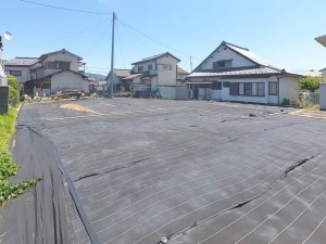 甲府市千塚、土地の外観画像です