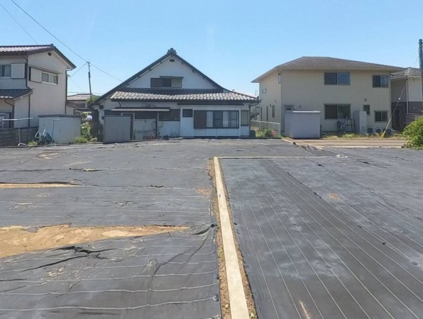 甲府市千塚、土地の外観画像です