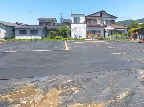 甲府市千塚、土地の画像です