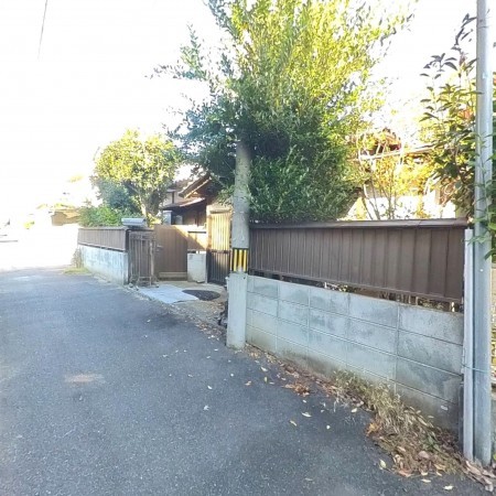 甲府市上石田、土地の画像です