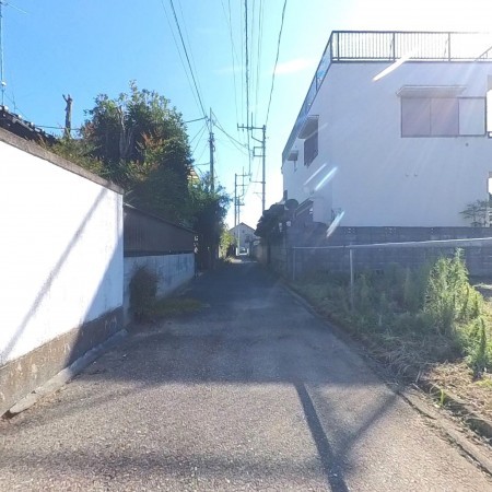 甲府市上石田、土地の画像です