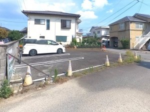 甲府市飯田、土地の画像です