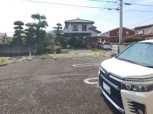 甲府市飯田、土地の画像です